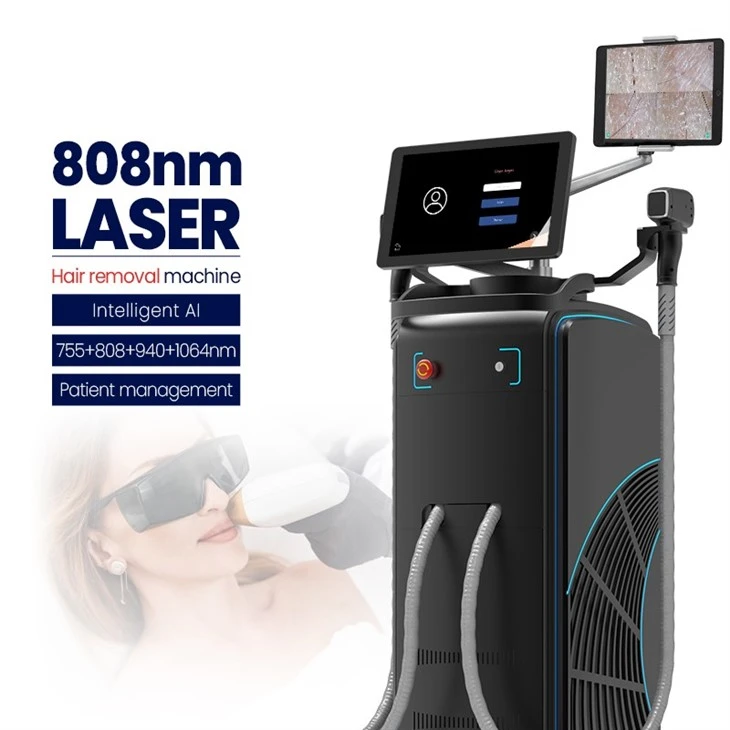 AI Diode Laser Hair Removal Machine For Permanent Hair Removal